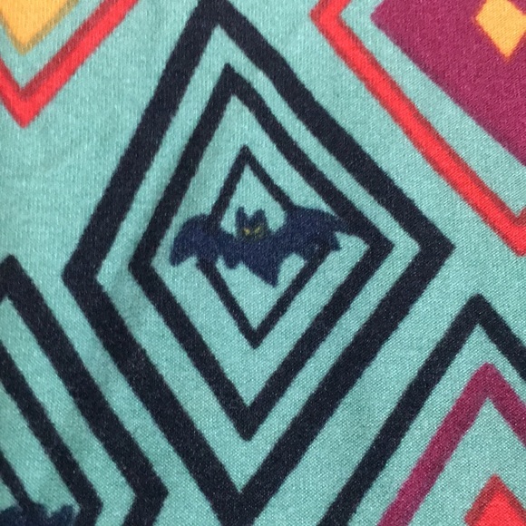LULAROE Aztec Design Fun Cheerful Buttery Soft Comfy Stretch Leisure Leggings - Picture 11 of 11